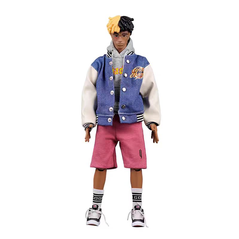 Trendy rap figures with movable joints and decorative toys