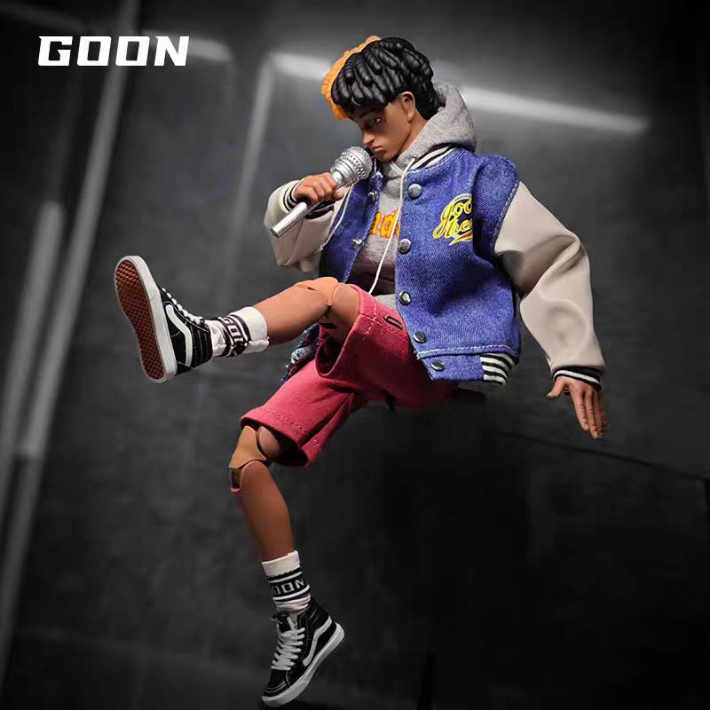 Trendy rap figures with movable joints and decorative toys