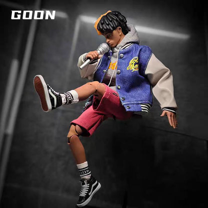 Trendy rap figures with movable joints and decorative toys